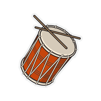 Musical Instrument Stickers